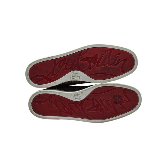 Christian Louboutin Greekaba No Limit High Top Embroidered Sneakers EU 45 US 12 main image 7